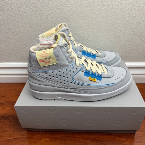 Jordan 2 Retro SP Union Grey Fog Size 10.5 - Picture 1 of 11